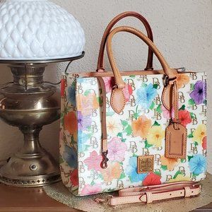 Dooney&Bourke Janine Floral Satchel